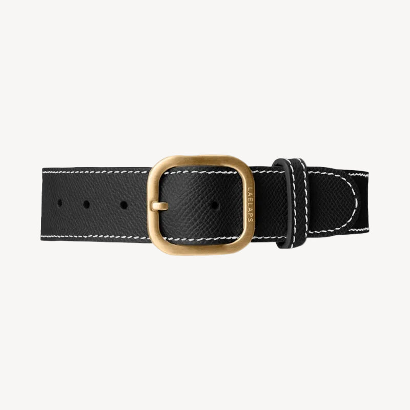 Collier pour Chien en Cuir Noir Ceinture