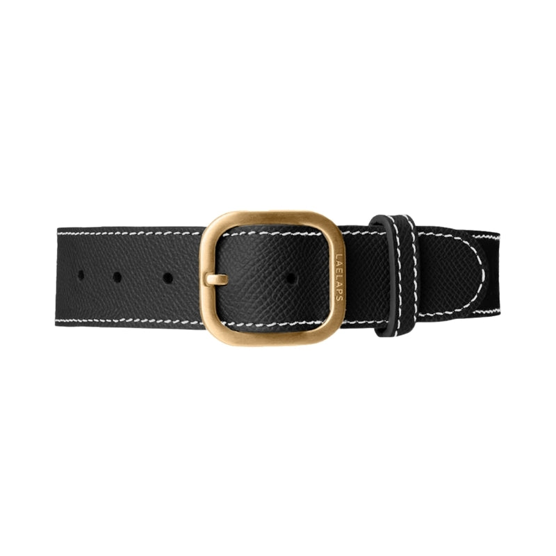 Collier pour Chien en Cuir Noir Ceinture