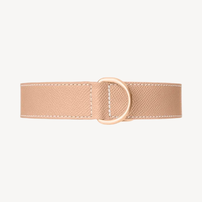 Collier pour Chien en Cuir Rose Ceinture