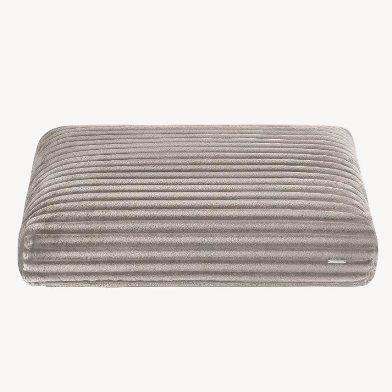 Coussin Chien Velours Côtelé