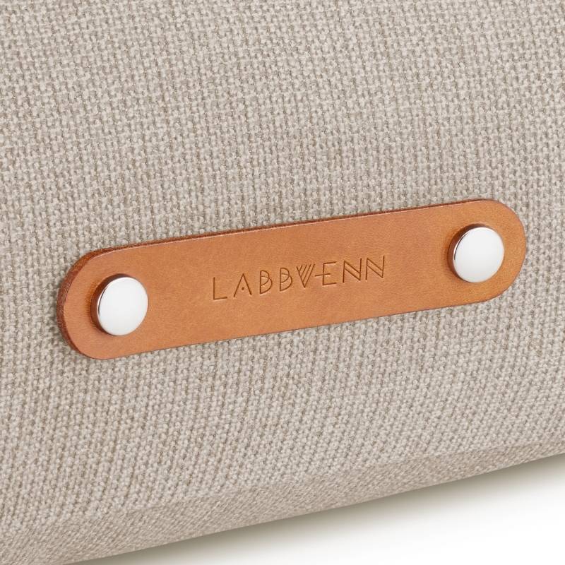 Coussin Déhoussable pour Chien Beige Sangle