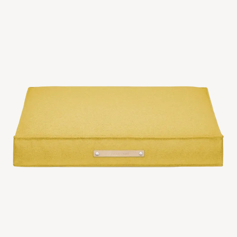 Coussin Orthopédique Chien Jaune