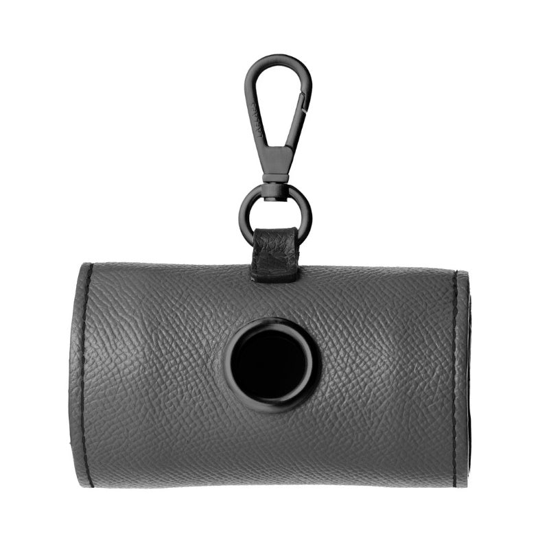 Distributeur de Sacs à Déjection pour Chien Anthracite Dos