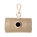Distributeur de Sacs à Déjection pour Chien Beige Dos