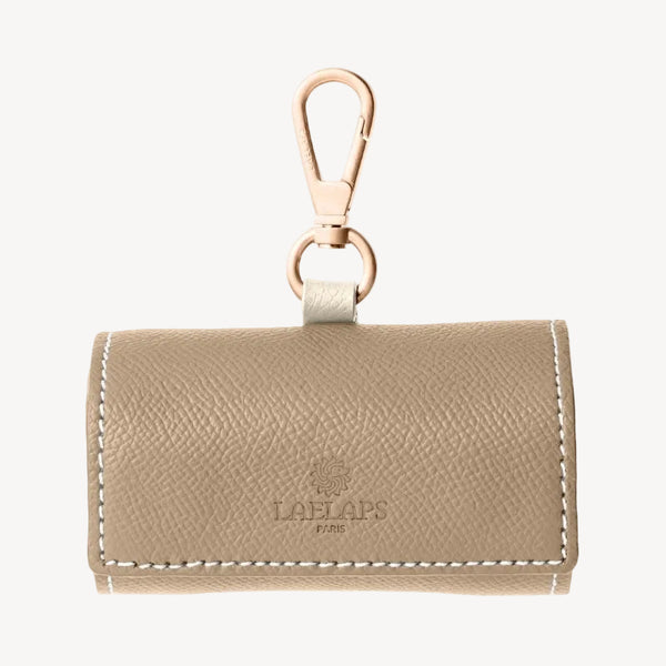 VICHY - Distributeur de sacs à déjection pour chien beige