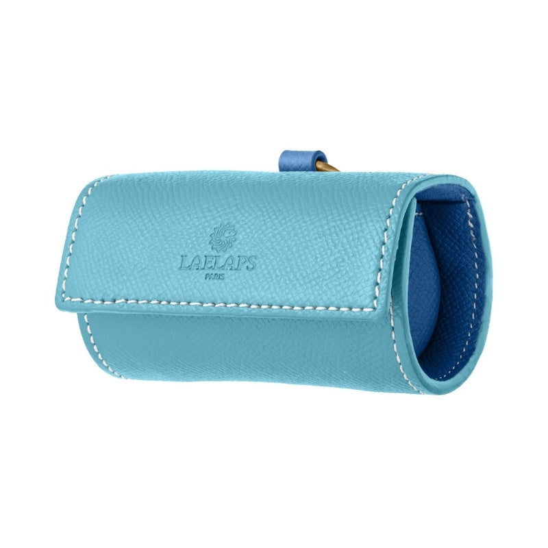 Distributeur de Sacs à Déjection pour Chien Bleu Clair Profil