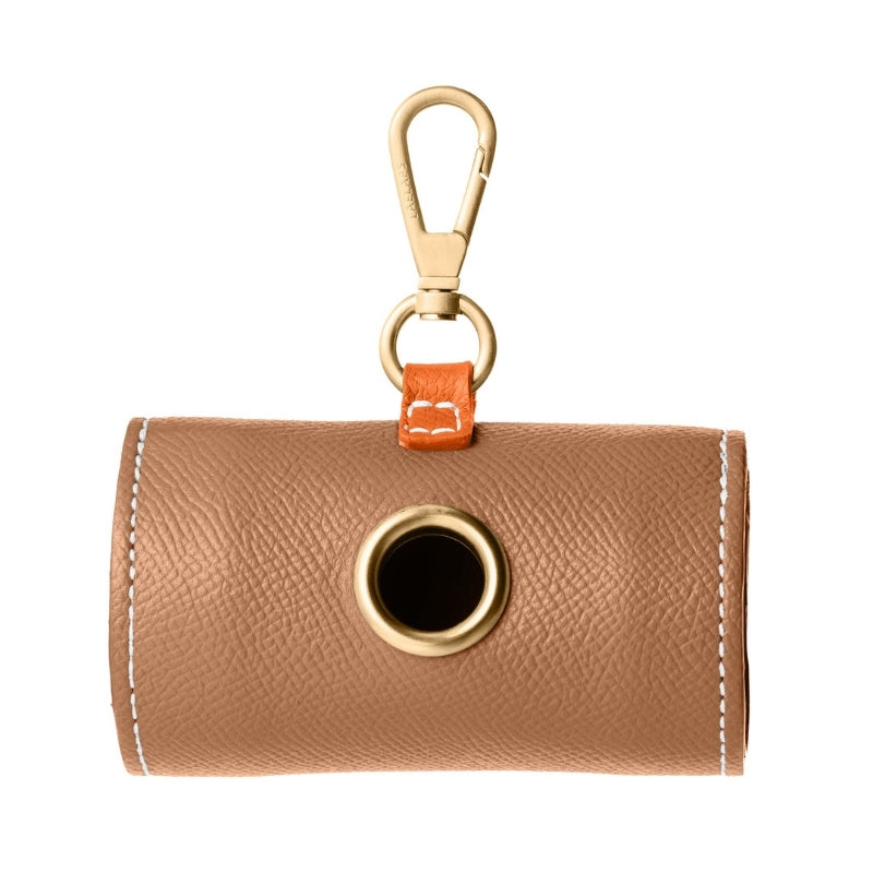 Distributeur de Sacs à Déjection pour Chien Marron Dos