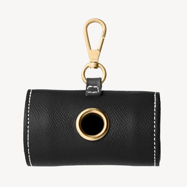 VICHY - Distributeur de sacs à déjection pour chien noir