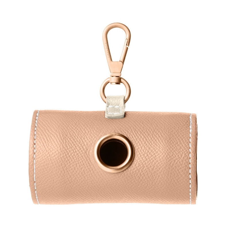 Distributeur de Sacs à Déjection pour Chien Rose Dos