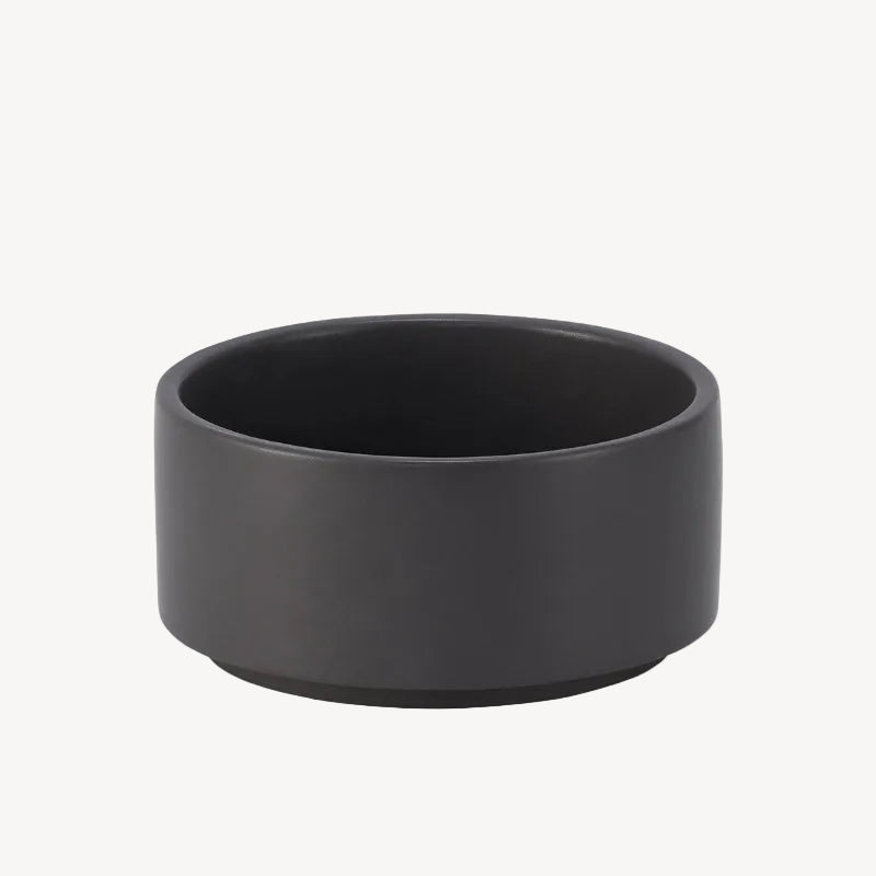 Gamelle en Céramique pour Chien Grande Taille Noir