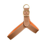 Harnais pour Chien Marron Côté