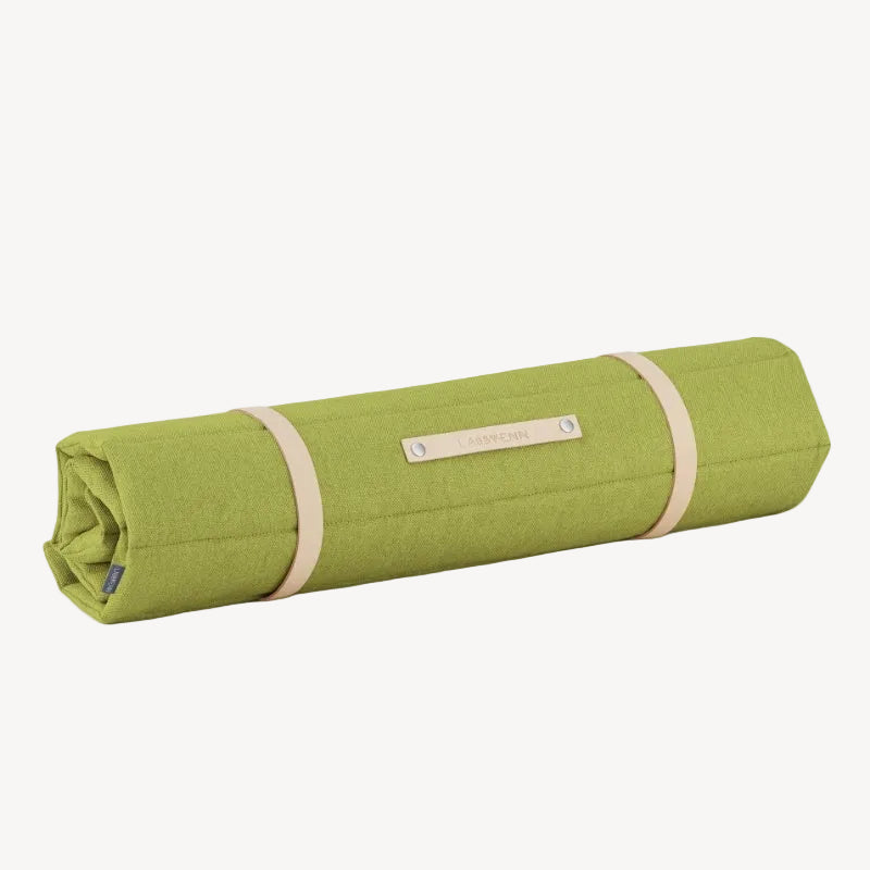 Matelas de Voyage pour Chien Vert
