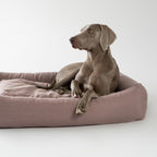 Panier pour Chien Grande Taille Rose Sommeil