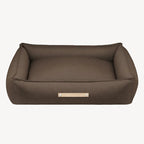 Panier pour Chien Haut de Gamme Marron
