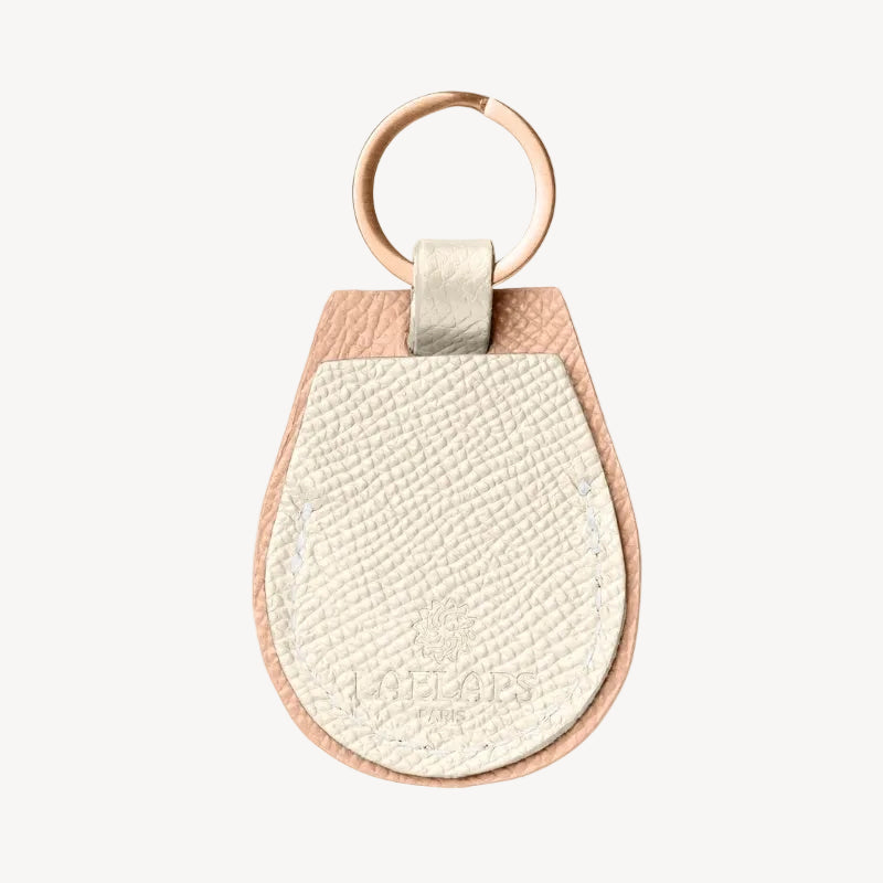 Support AirTag pour Chien Blanc Dos