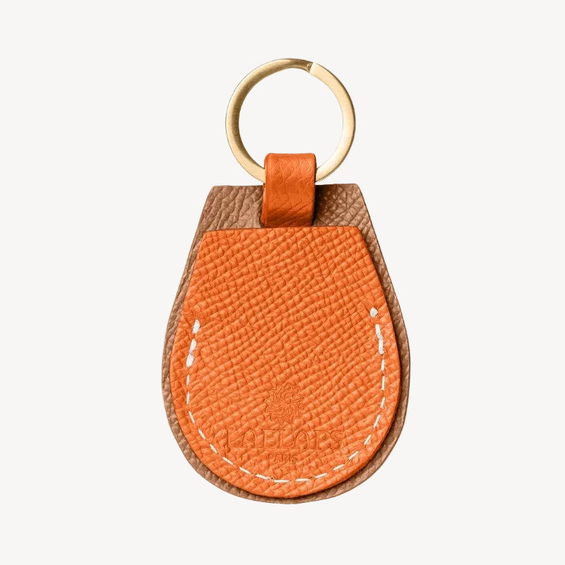 Support AirTag pour Chien Orange Dos