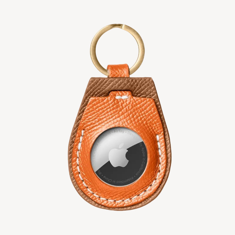 Support AirTag pour Chien Orange