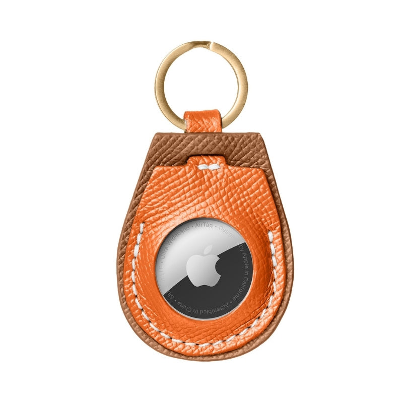 Support AirTag pour Chien Orange