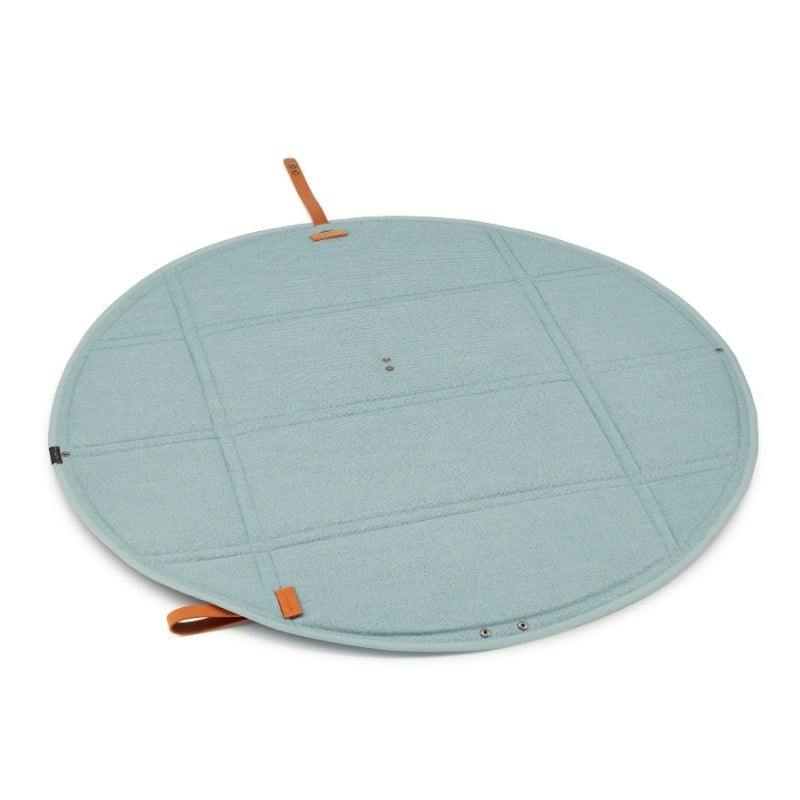Tapis de Voyage pour Chien Vert Rond