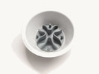 Aurea – insert anti-glouton taille M vu de profil – Maison Canisya