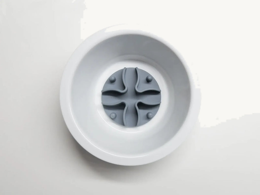 Aurea – insert anti-glouton taille M vu de dessus – Maison Canisya