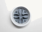 Aurea – insert anti-glouton taille S vu de dessus – Maison Canisya