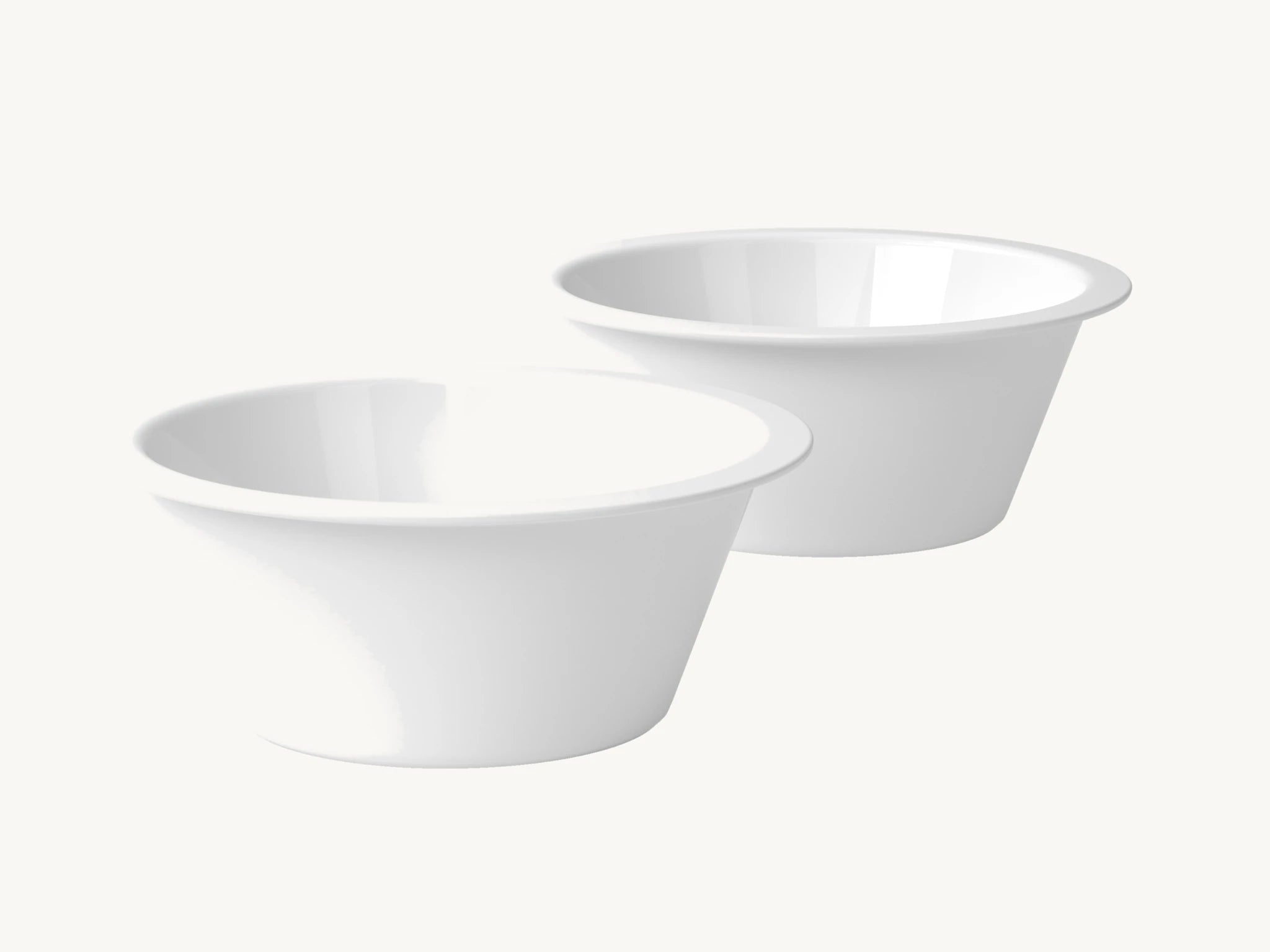 Bol en porcelaine – lot de deux bols compatibles Dogbar taille L 2,7 litres – Maison Canisya