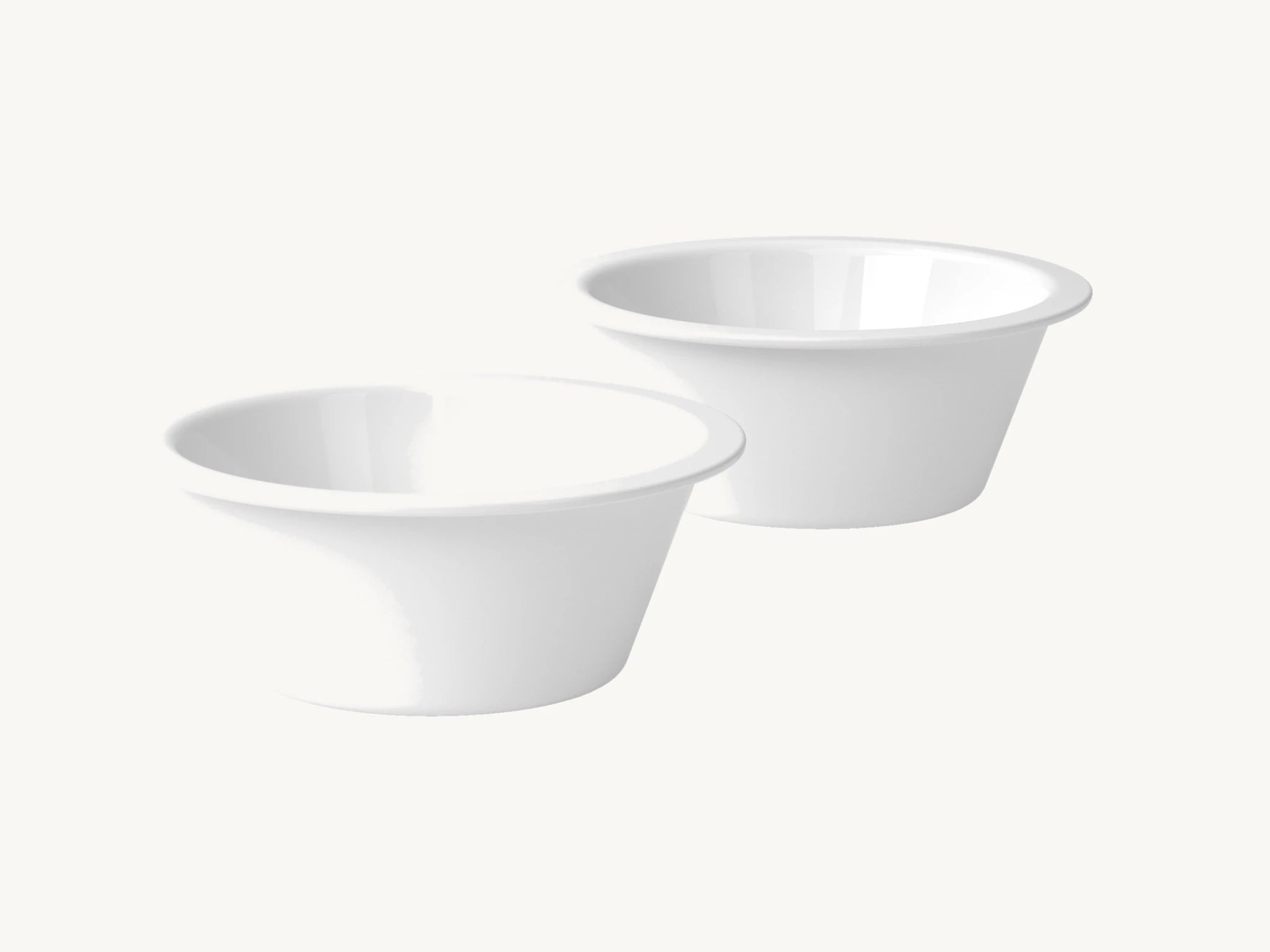 Bol en porcelaine – lot de deux bols compatibles Dogbar taille M 1,3 litre – Maison Canisya