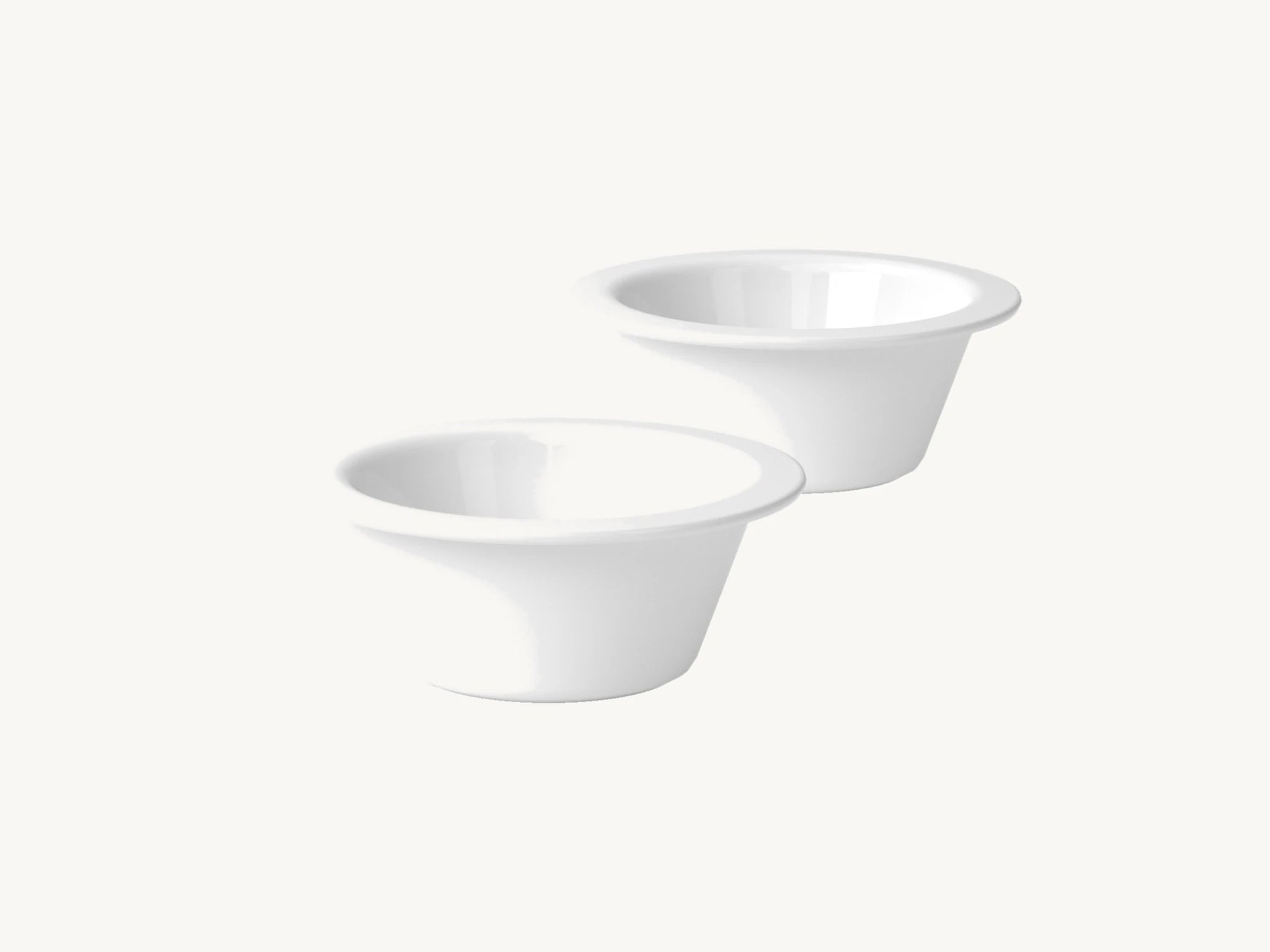 Bol en porcelaine – lot de deux bols compatibles Dogbar taille S 0,3 litre – Maison Canisya