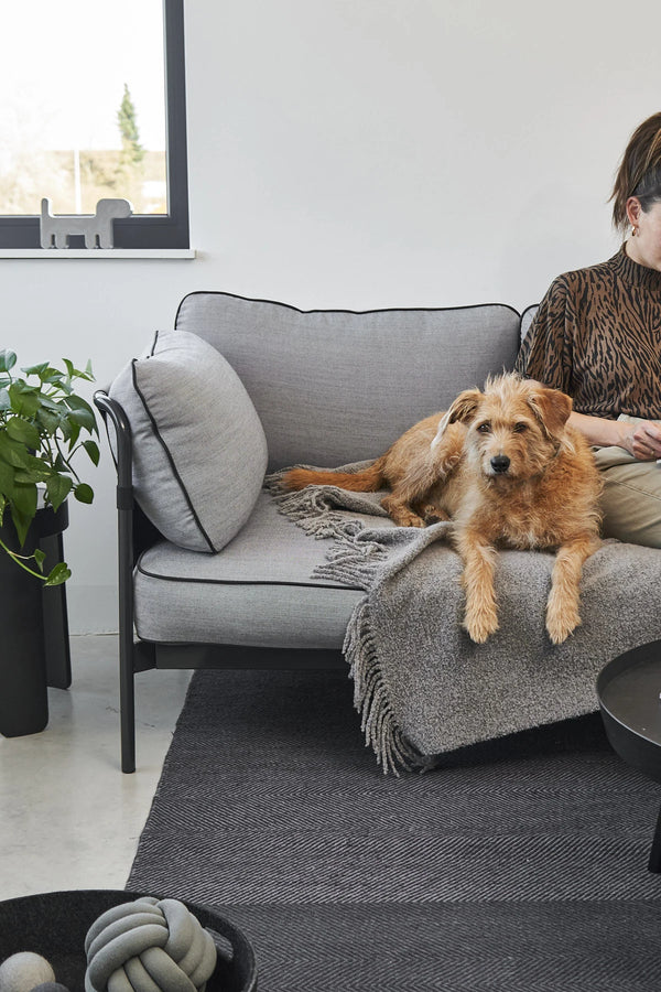 BUCCOLA — Couverture en laine bouclée, douceur thermorégulante pour chien
