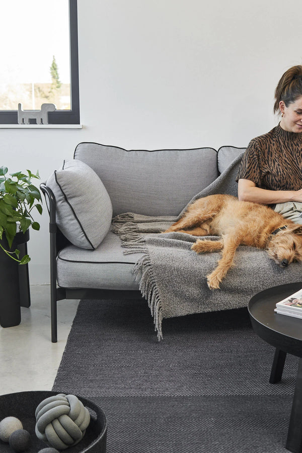 BUCCOLA — Couverture en laine bouclée, douceur thermorégulante pour chien