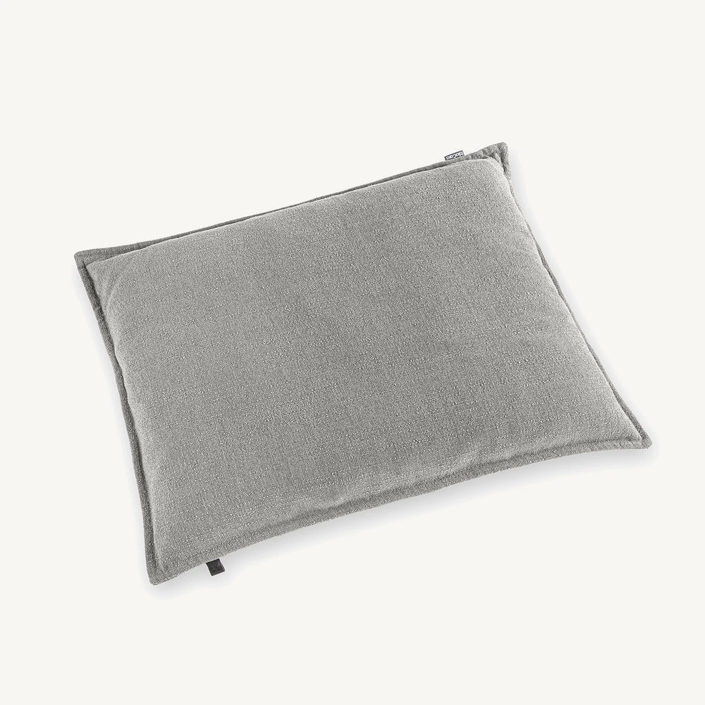 Campo — housse coussin chien en tissu bouclé, coloris Caillou — Maison Canisya