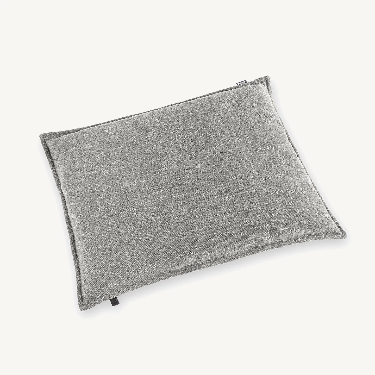 Campo — housse coussin chien en tissu bouclé, coloris Caillou — Maison Canisya