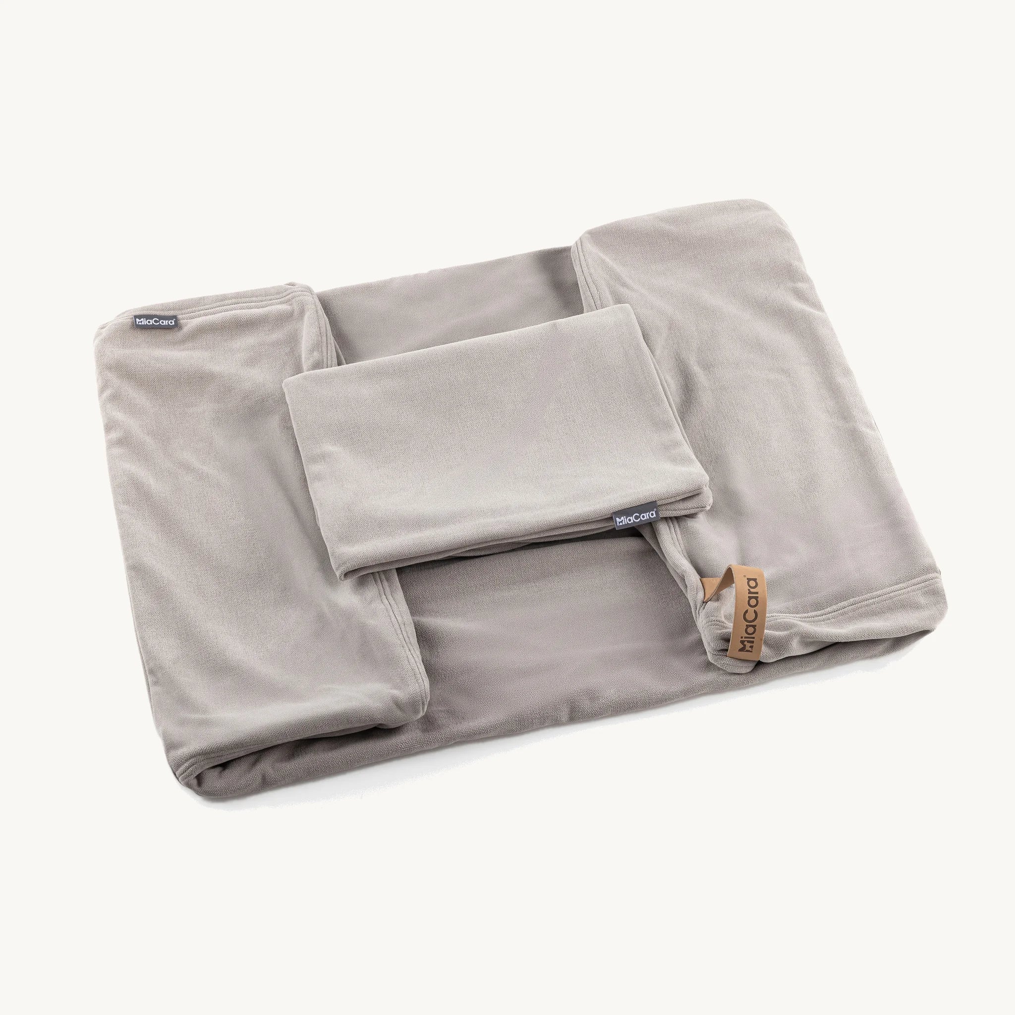 Comodo Housse – housse de lit dépliée coloris greige – Maison Canisya
