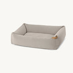 Comodo – lit pour chien packshot coloris greige fond neutre – Maison Canisya