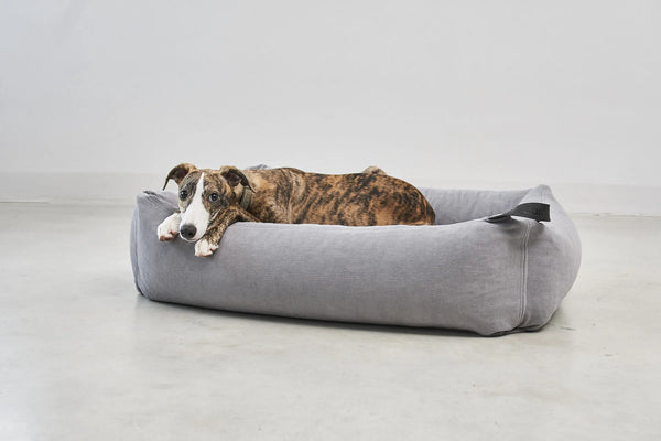 COMODO — Lit pour chien en tissu premium, garnissage orthopédique