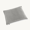 Coussin Campo – vue produit sur fond neutre, coloris caillou – Maison Canisya