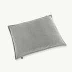 Coussin Campo – vue produit sur fond neutre, coloris caillou – Maison Canisya