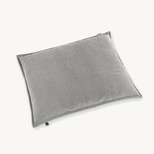 Coussin Campo – vue produit sur fond neutre, coloris caillou – Maison Canisya