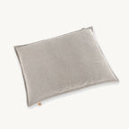 Coussin Campo – vue produit sur fond neutre, coloris greige – Maison Canisya