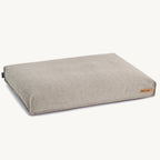 Coussin chien Mondo cappuccino — vue produit fond neutre sans chien — Maison Canisya