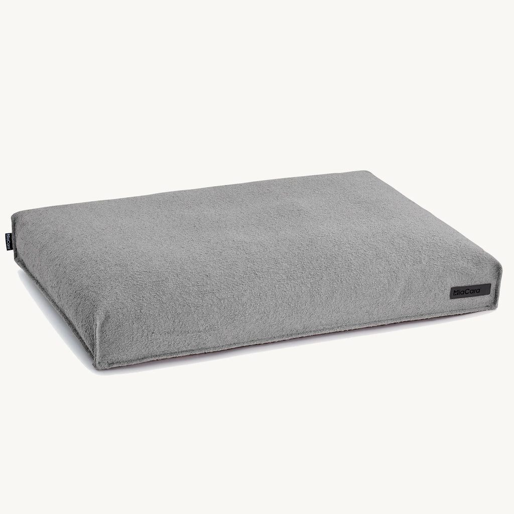 Coussin chien Mondo pierre — vue produit fond neutre sans chien — Maison Canisya