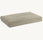 Coussin Cordo pour chien – vue d'ensemble coloris greige – Maison Canisya