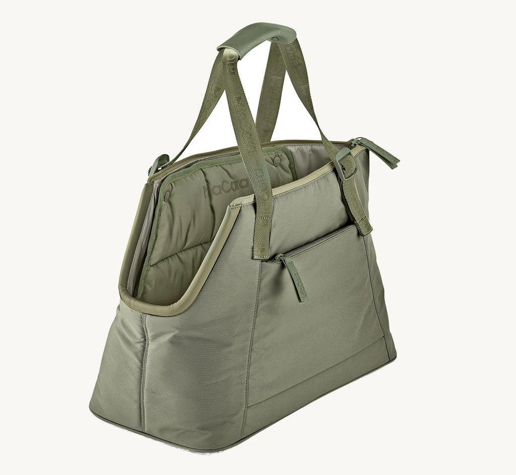 Coussin Sporta grolive – Vue du sac ouvert avec coussin – Maison Canisya