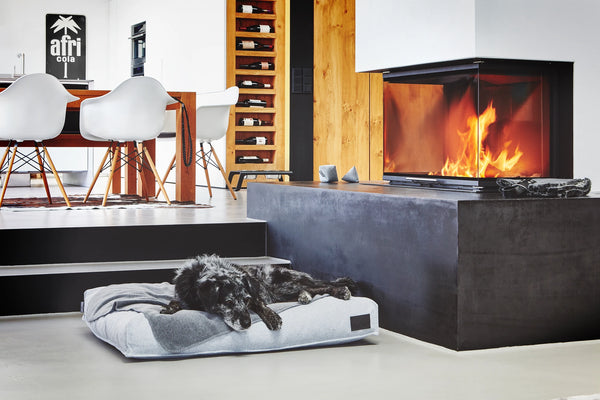 UNICA — Couverture polaire chinée pour chien