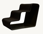 Beam 3 Marches – Escalier chien trois marches, structure et tissu anthracite – Maison Canisya
