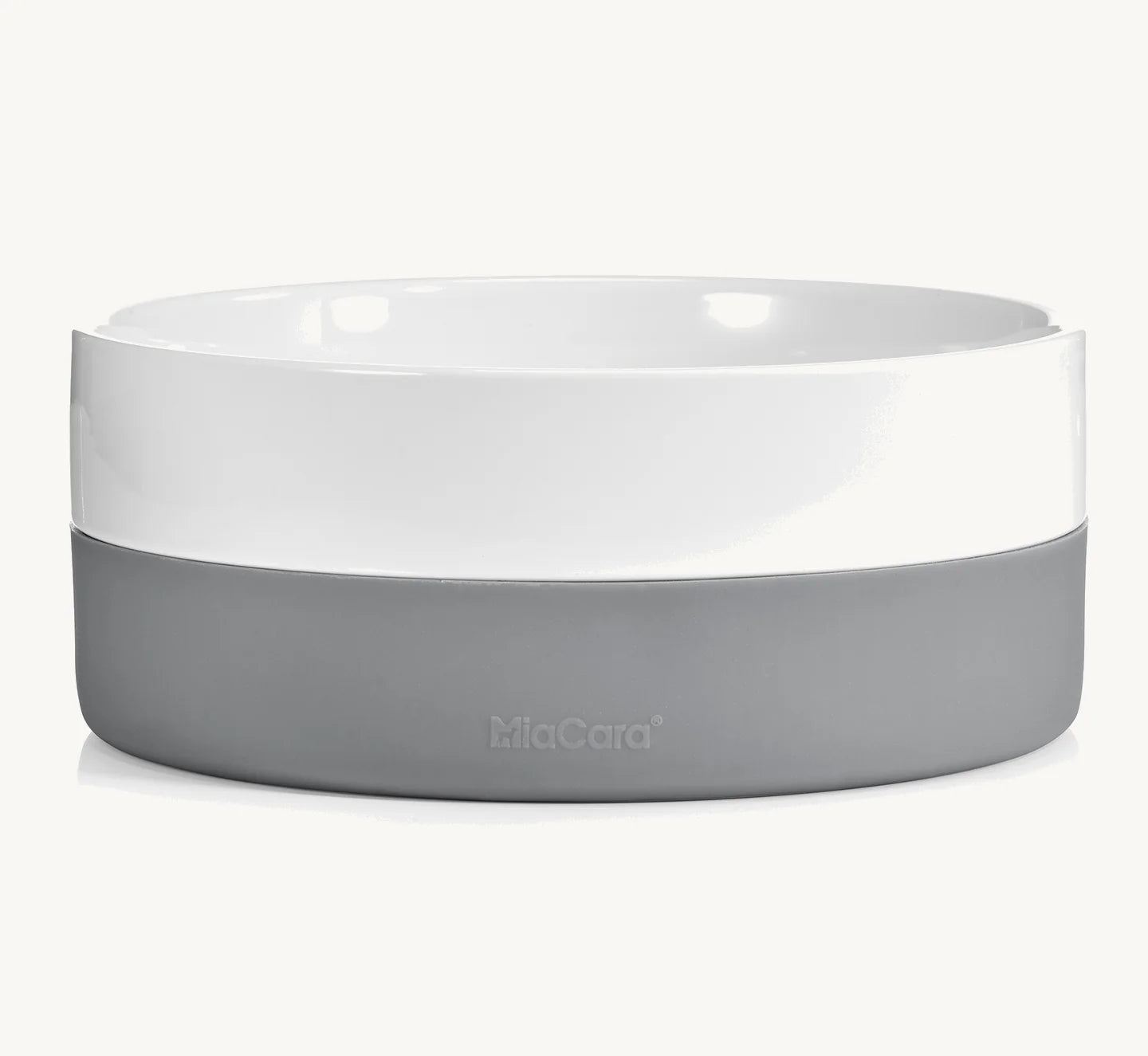 Gamelle Coppa MiaCara ardoise – vue produit fond blanc – Maison Canisya