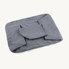 Housse Barca Cover Ardoise dépliée tissu Trevira CS — Maison Canisya