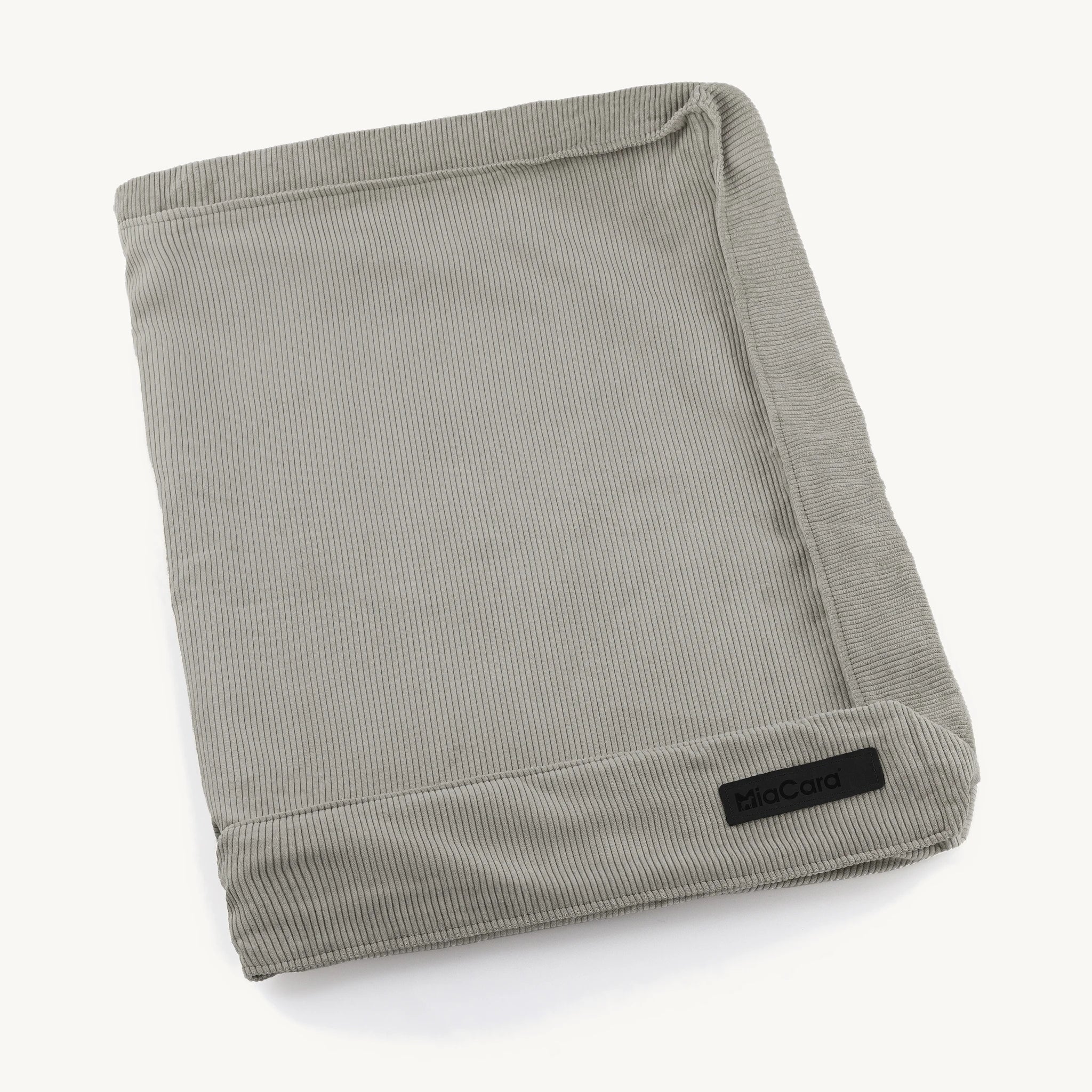 Housse Cordo pour coussin chien – housse pliée coloris galet – Maison Canisya
