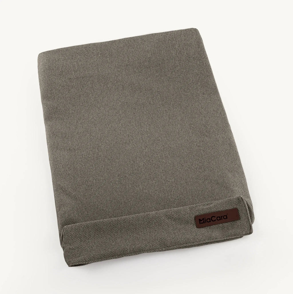 Housse Mare — housse coloris varech, pli net et texture apparente — Maison Canisya